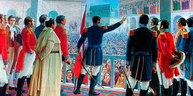 La Independencia del Peru portada