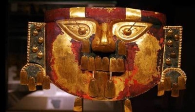 mascara funeraria cultura lambayeque