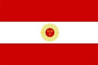 segunda bandera peru 1822