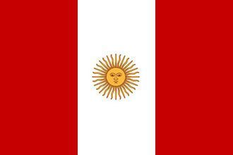 tercera bandera peru 1822